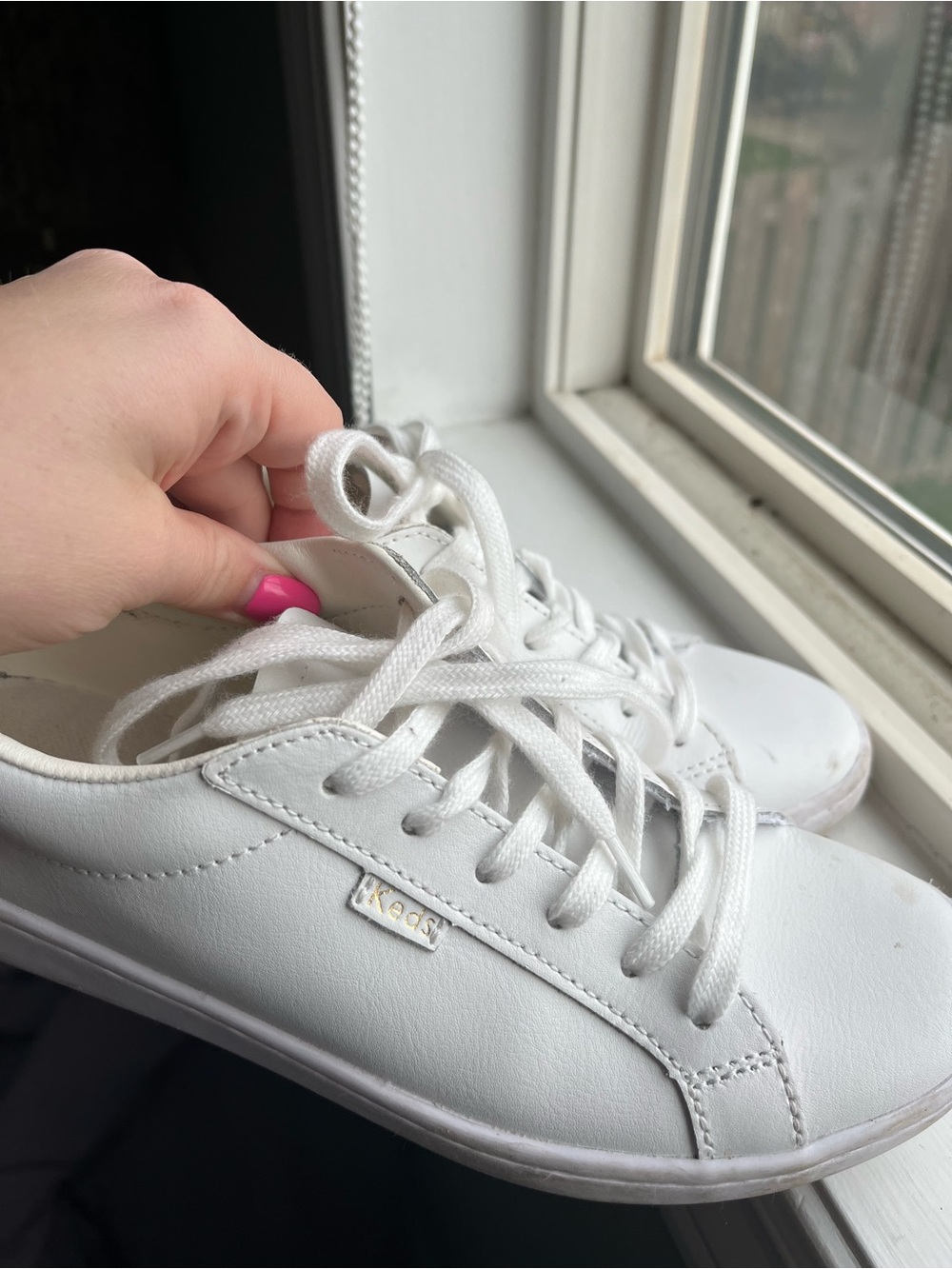 Keds Ace White Sneakers - Picture 10 of 12